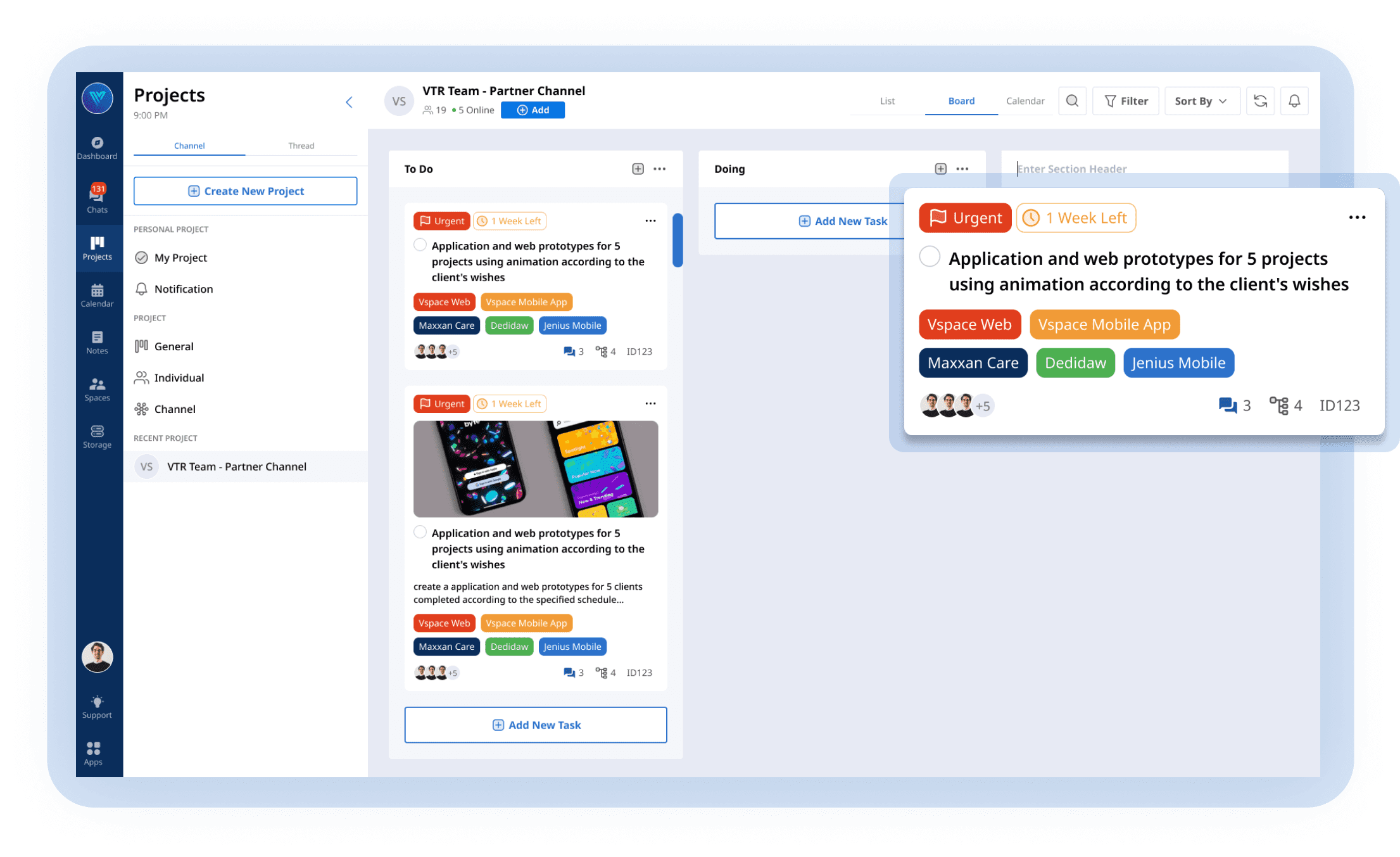 Board View Illustration