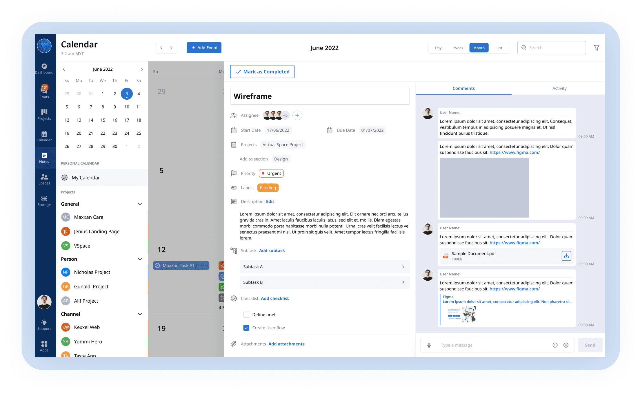 Timeline Illustration